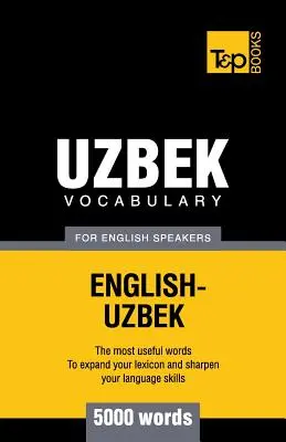 Vocabulario uzbeko para anglófonos - 5000 palabras - Uzbek vocabulary for English speakers - 5000 words