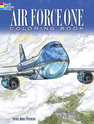 Air Force One Libro para colorear: Colorea las ilustraciones realistas de este famoso avión. - Air Force One Coloring Book: Color Realistic Illustrations of This Famous Airplane!