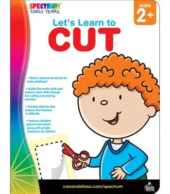 Aprendamos a cortar, 2-5 años - Let's Learn to Cut, Ages 2 - 5