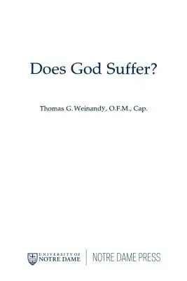 ¿Sufre Dios? - Does God Suffer?