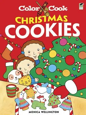 Colorea y cocina galletas de Navidad - Color & Cook Christmas Cookies