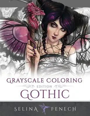 Gótico - Libro para colorear en escala de grises - Gothic - Grayscale Edition Coloring Book