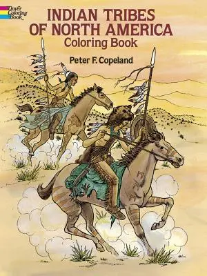 Libro para colorear de las tribus indias de Norteamérica - Indian Tribes of North America Coloring Book