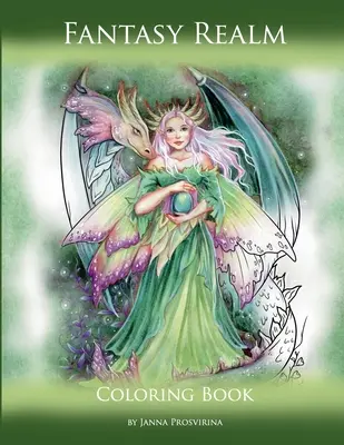 Fantasy Realm: Libro para colorear - Fantasy Realm: Coloring Book