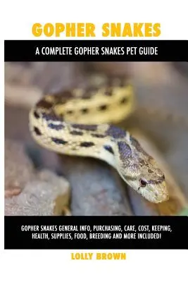 Serpientes Gopher: Serpientes Gopher Información General, Compra, Cuidado, Coste, Mantenimiento, Salud, Suministros, Alimentación, Cría y ¡Más Incluido! A Com - Gopher Snakes: Gopher Snakes General Info, Purchasing, Care, Cost, Keeping, Health, Supplies, Food, Breeding and More Included! A Com