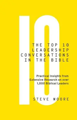 Las 10 mejores conversaciones de liderazgo en la Biblia: Perspectivas prácticas de una amplia investigación sobre más de 1.000 líderes bíblicos - The Top 10 Leadership Conversations in the Bible: Practical Insights From Extensive Research on Over 1,000 Biblical Leaders