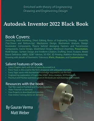 Autodesk Inventor 2022 Libro negro - Autodesk Inventor 2022 Black Book