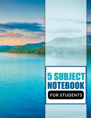 Cuaderno de 5 asignaturas para estudiantes - 5 Subject Notebook For Students