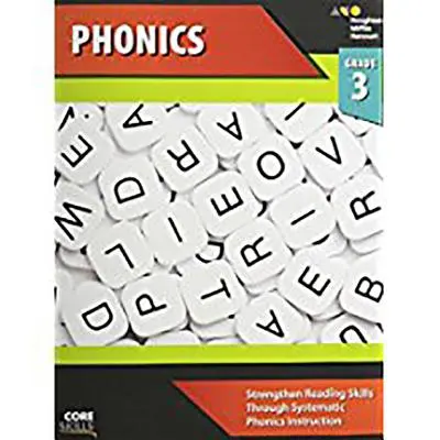 Cuaderno de ejercicios de Core Skills Phonics Grado 3 - Core Skills Phonics Workbook Grade 3