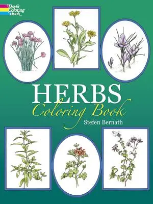 Libro para colorear de hierbas - Herbs Coloring Book