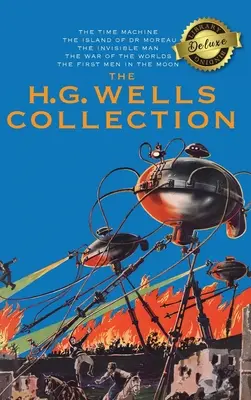 Colección H. G. Wells (5 libros en 1) La máquina del tiempo, La isla del doctor Moreau, El hombre invisible, La guerra de los mundos, Los primeros hombres del universo - The H. G. Wells Collection (5 Books in 1) The Time Machine, The Island of Doctor Moreau, The Invisible Man, The War of the Worlds, The First Men in th