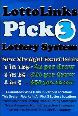 LottoLinks Sistema de Lotería Pick 3 - LottoLinks Pick 3 Lottery System