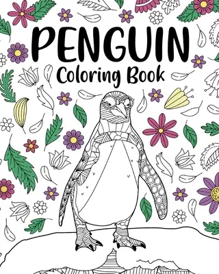 Libro para colorear de pingüinos - Penguin Coloring Book