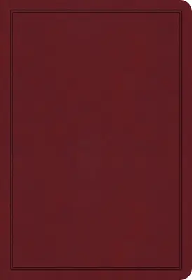 Biblia KJV de lujo para regalo, Burgundy Leathertouch - KJV Deluxe Gift Bible, Burgundy Leathertouch