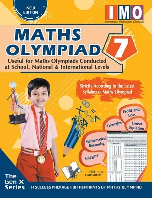 Olimpiada Internacional de Matemáticas - Clase 7 (Con hojas OMR) - International Maths Olympiad - Class 7 (With OMR Sheets)