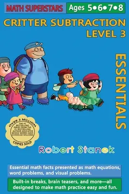 Math Superstars Subtraction Level 3, Library Hardcover Edition: Datos matemáticos esenciales para niños de 5 a 8 años - Math Superstars Subtraction Level 3, Library Hardcover Edition: Essential Math Facts for Ages 5 - 8