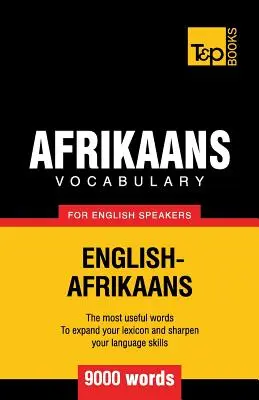 Vocabulario afrikáans para anglófonos - 9000 palabras - Afrikaans vocabulary for English speakers - 9000 words