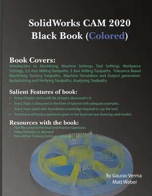 SolidWorks CAM 2020 Libro negro (coloreado) - SolidWorks CAM 2020 Black Book (Colored)