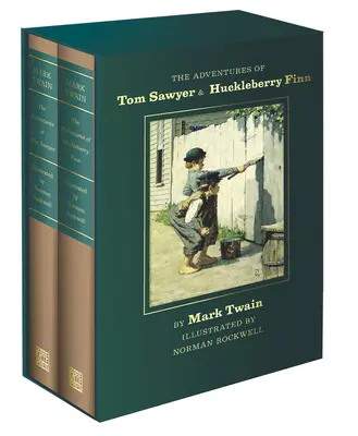 Las aventuras de Tom Sawyer y Huckleberry Finn: Edición para coleccionistas de Norman Rockwell - The Adventures of Tom Sawyer and Huckleberry Finn: Norman Rockwell Collector's Edition