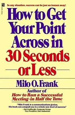 Cómo transmitir su mensaje en 30 segundos o menos - How to Get Your Point Across in 30 Seconds or Less