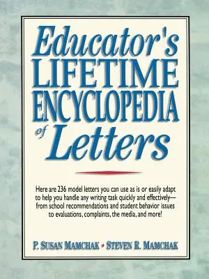 Enciclopedia de las letras para toda la vida del educador - Educator's Lifetime Encyclopedia of Letters