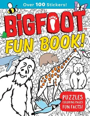 Libro de actividades de Pie Grande: ¡Puzzles, páginas para colorear, datos curiosos! - Bigfoot Fun Book!: Puzzles, Coloring Pages, Fun Facts!