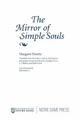 El espejo de las almas sencillas - The Mirror of Simple Souls