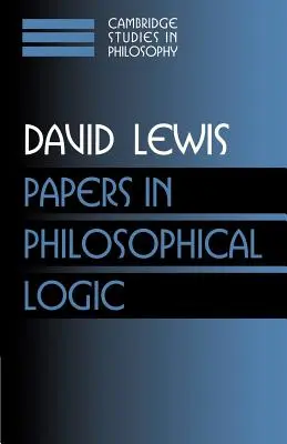 Documentos de Lógica Filosófica: Volumen 1 - Papers in Philosophical Logic: Volume 1