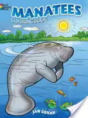 Libro para colorear de Manatíes - Manatees Coloring Book