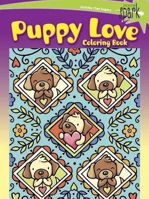 Libro para colorear Spark Puppy Love - Spark Puppy Love Coloring Book