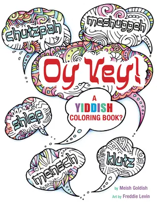 Oy Vey! ¿Un libro para colorear en yiddish? - Oy Vey! a Yiddish Coloring Book?