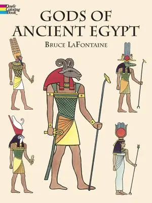 Libro para colorear de los dioses del Antiguo Egipto - Gods of Ancient Egypt Coloring Book