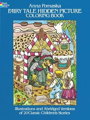 Libro para colorear de cuentos de hadas con dibujos ocultos - Fairy Tale Hidden Picture Coloring Book