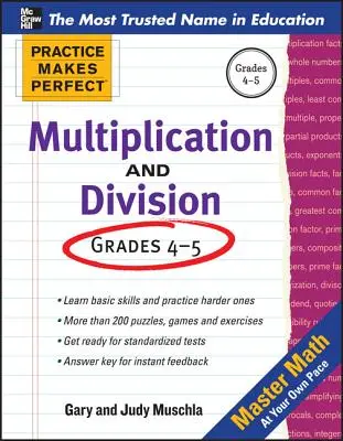 Practice Makes Perfect Multiplicación y división - Practice Makes Perfect Multiplication and Division
