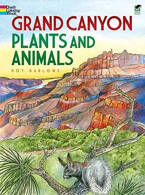 Libro para colorear de plantas y animales del Gran Cañón - Grand Canyon Plants and Animals Coloring Book