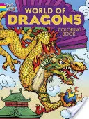 El mundo de los dragones Libro para colorear - World of Dragons Coloring Book