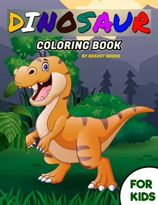 Libro para colorear de Dinosaurios para niños - Dinosaur Coloring Book For Kids