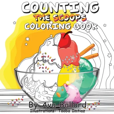 Contar las cucharadas - Libro para colorear - Counting the Scoops - Coloring Book