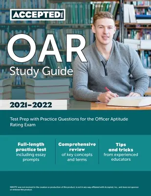 Guía de estudio OAR: Test Prep con Preguntas de Práctica para el Examen de Calificación de Aptitud para Oficiales - OAR Study Guide: Test Prep with Practice Questions for the Officer Aptitude Rating Exam