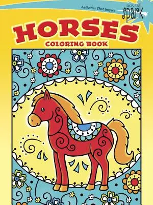 Libro para colorear Spark Horses - Spark Horses Coloring Book
