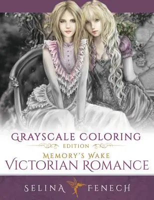 El despertar de la memoria - Romance victoriano - Edición para colorear en escala de grises - Memory's Wake Victorian Romance - Grayscale Coloring Edition