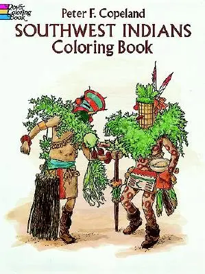 Libro para colorear de los indios del suroeste - Southwest Indians Coloring Book