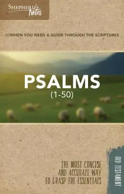 Notas del pastor: Salmos 1-50 - Shepherd's Notes: Psalms 1-50