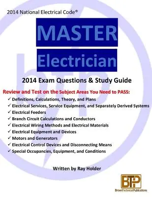 2014 Preguntas y guía de estudio para el examen de maestro electricista - 2014 Master Electrician Exam Questions and Study Guide