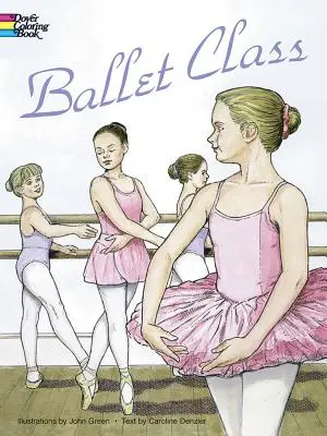 Libro para colorear de la clase de ballet - Ballet Class Coloring Book