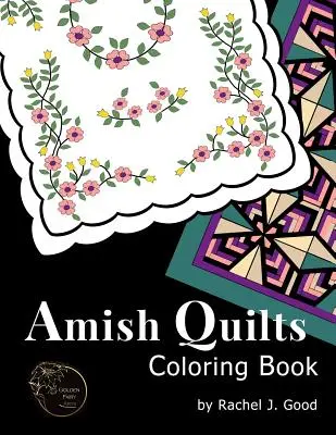 Libro para colorear Amish Quilts - Amish Quilts Coloring Book