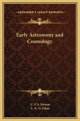 Astronomía y cosmología primitivas - Early Astronomy and Cosmology