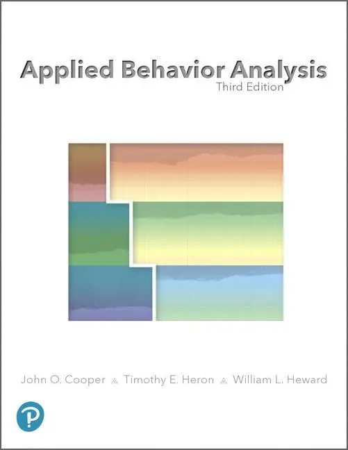 Análisis aplicado del comportamiento - Applied Behavior Analysis