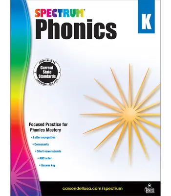 Spectrum Phonics, Grado K - Spectrum Phonics, Grade K