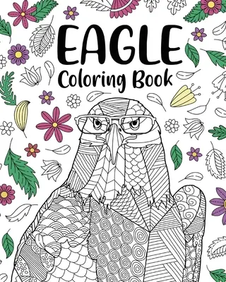 Libro para colorear de Águila - Eagle Coloring Book